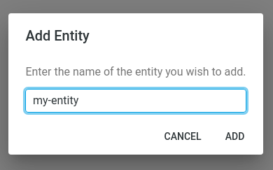 Add Entity